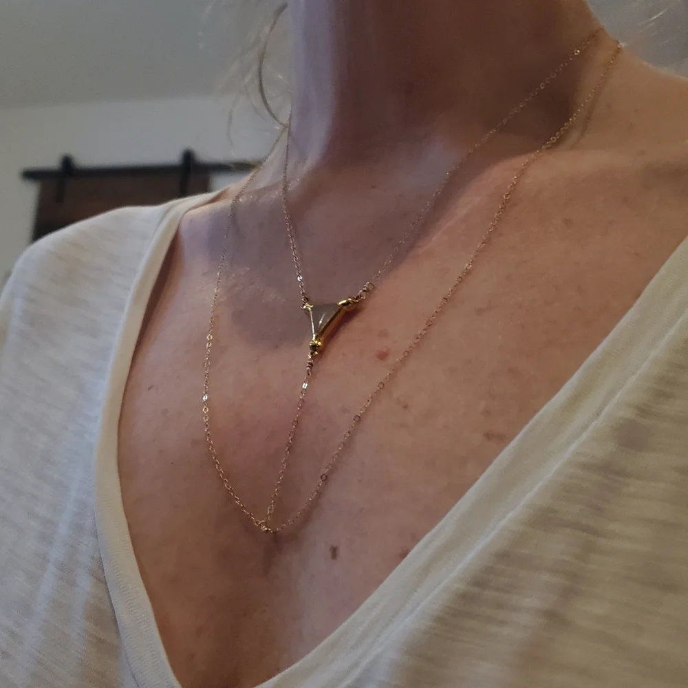 NWOT Gold necklace - Picture 2 of 5